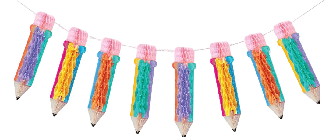 Take Note Pencil Garland - Bonjour Fête 