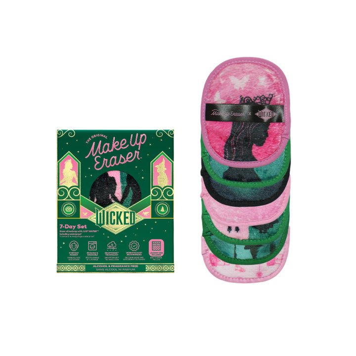 Wicked 7-Day MakeUp Eraser Set MakeUp Eraser Wicked 7-Day MakeUp Eraser Set Bonjour Fete - Party Supplies