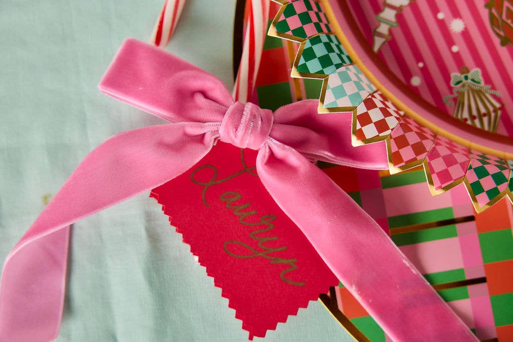 The Anything Holiday Velveteen Decor Bows Set Packed Party The Anything Holiday Velveteen Decor Bows Set Bonjour Fete - Party Supplies