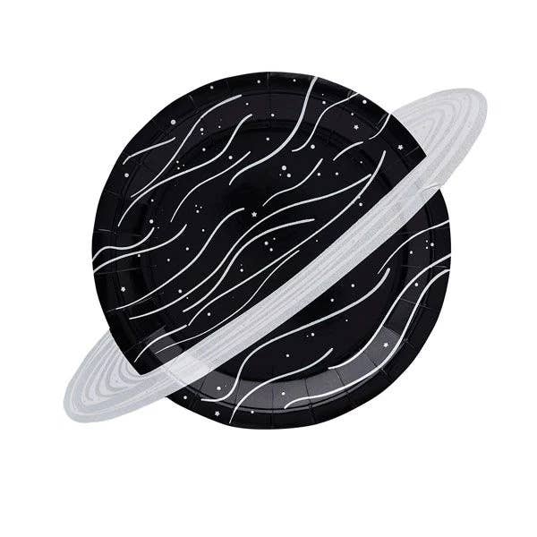 Planet Shaped Paper Plates Bonjour Fete Party Supplies Space Party