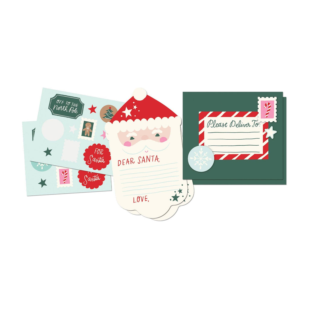 PLKC140 - Santa Letter Writing Kit My Mind’s Eye PLKC140 - Santa Letter Writing Kit Bonjour Fete - Party Supplies