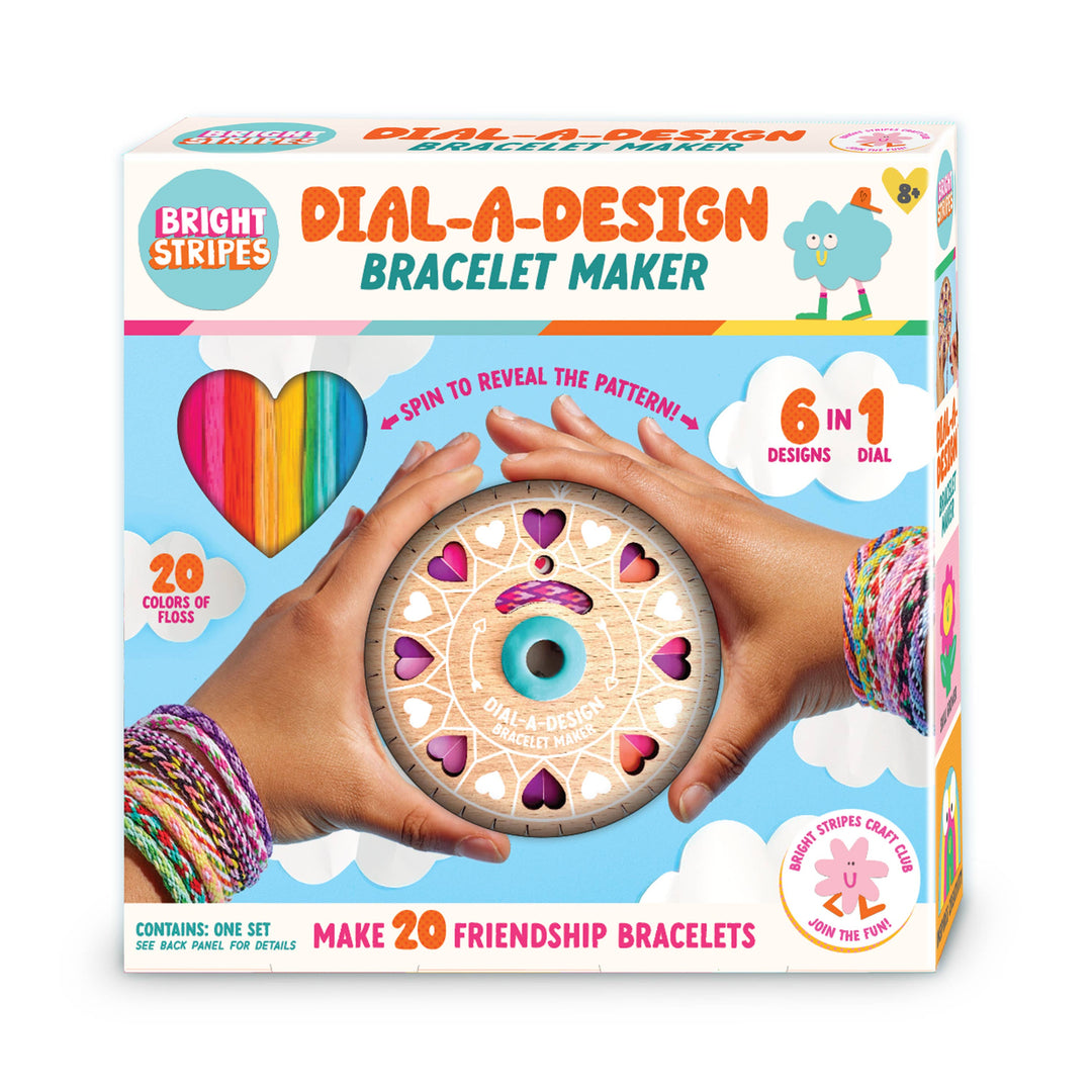 Dial-a-Design Bracelet Maker Bright Stripes Dial-a-Design Bracelet Maker Bonjour Fete - Party Supplies