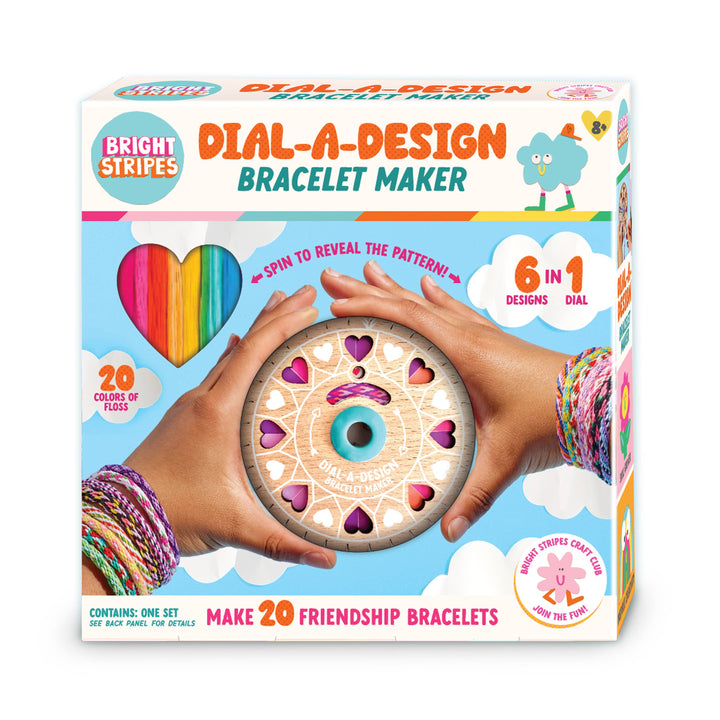 Dial-a-Design Bracelet Maker Bright Stripes Dial-a-Design Bracelet Maker Bonjour Fete - Party Supplies