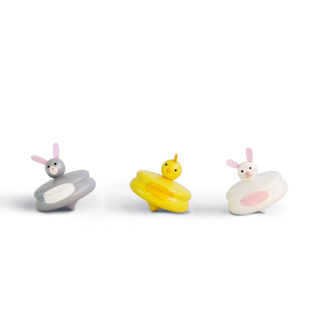 EASTER FRIENDS SPINNING TOP Jack Rabbit Creations Easter Gifts & Basket Fillers EASTER FRIENDS SPINNING TOP Bonjour Fete - Party Supplies