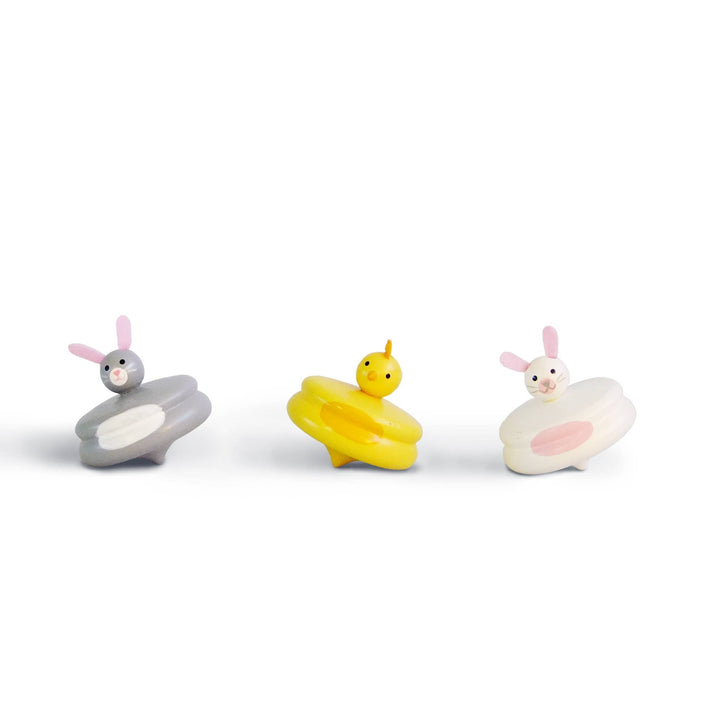 EASTER FRIENDS SPINNING TOP Jack Rabbit Creations Easter Gifts & Basket Fillers EASTER FRIENDS SPINNING TOP Bonjour Fete - Party Supplies