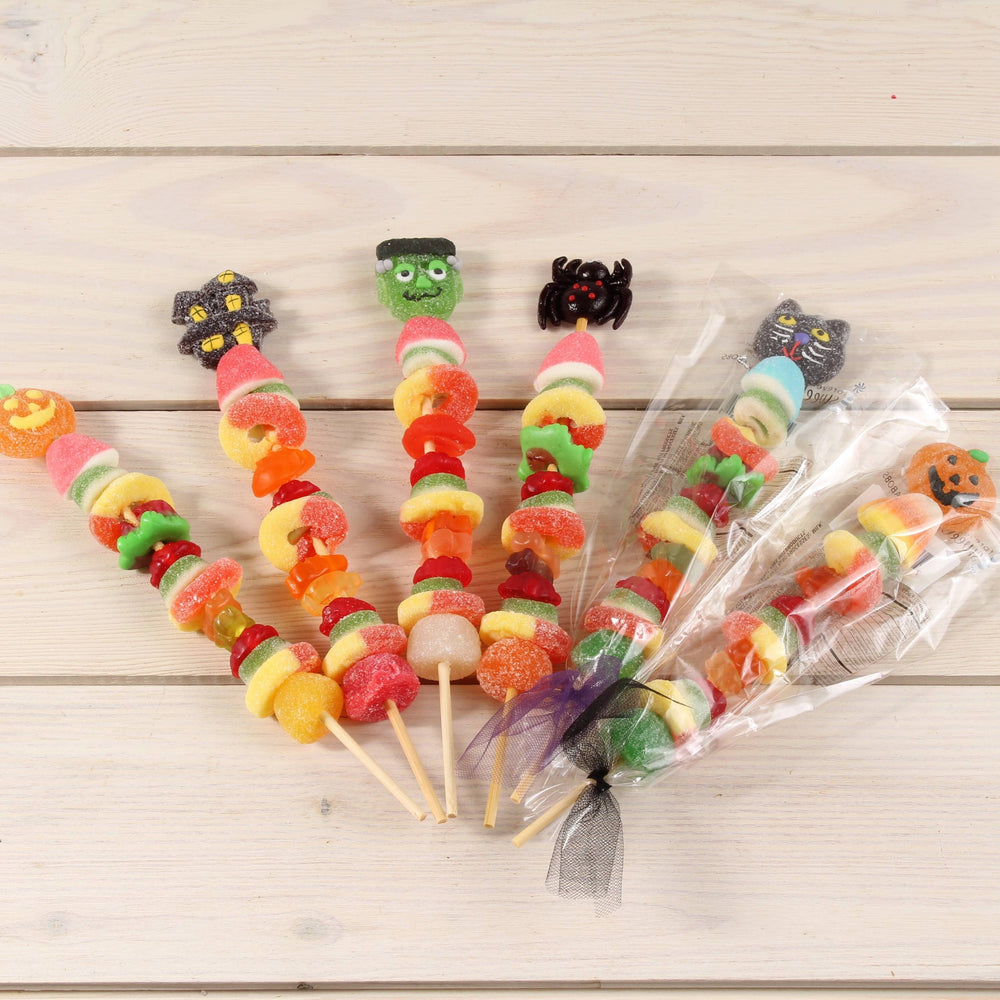 HALLOWEEN GUMMY KABOB Coblentz Chocolate Company Halloween Candy Bonjour Fete - Party Supplies
