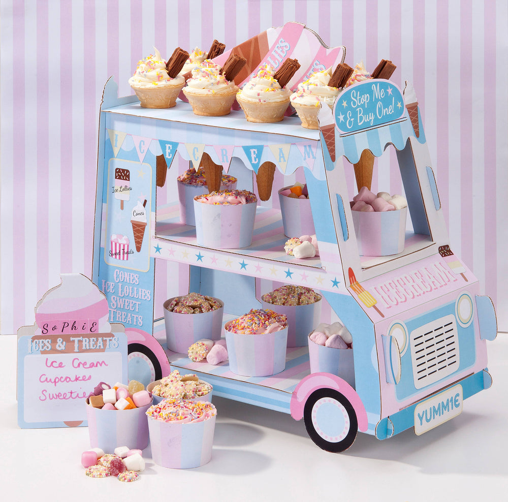 Ice Cream Van Treat Stand Bonjour Fete Party Supplies Summer Party