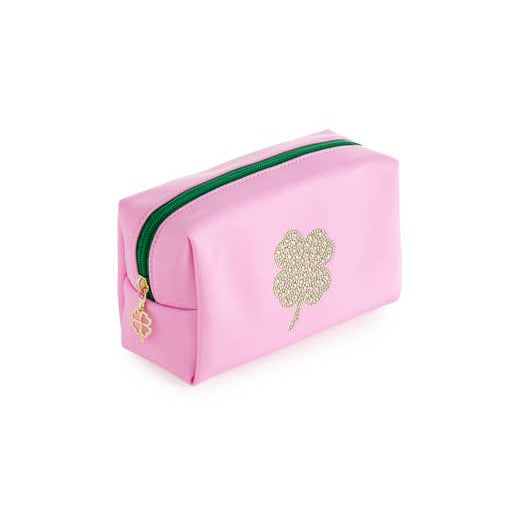 SHAMROCK SMALL ZIP POUCH: PI Shiraleah SHAMROCK SMALL ZIP POUCH: PI Bonjour Fete - Party Supplies
