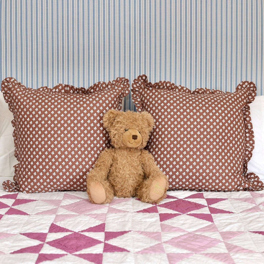 Abigail Pink Quilted Throw Blanket