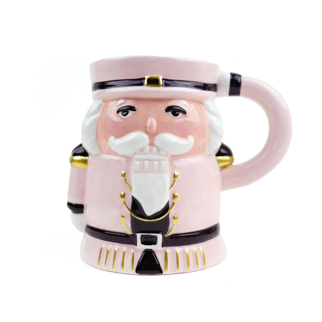 Pink Nutcracker Coffee Mug 8 Oak Lane Bonjour Fete - Party Supplies