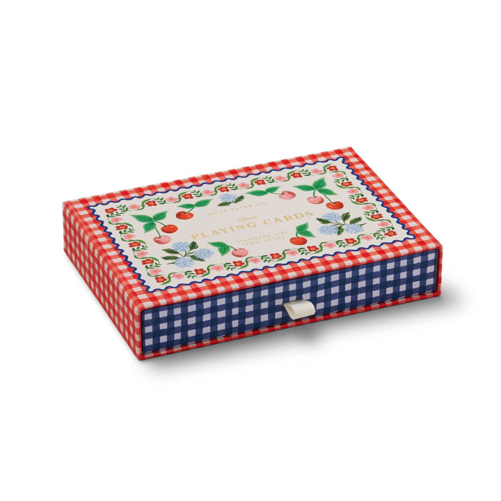 PICNIC PLAYING CARD SET Rifle Paper Co. Card game PICNIC PLAYING CARD SET Bonjour Fete - Party Supplies