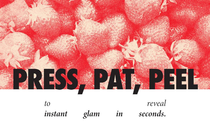 Strawberry Speckles Makeup Patches Fazit Strawberry Speckles Makeup Patches Bonjour Fete - Party Supplies