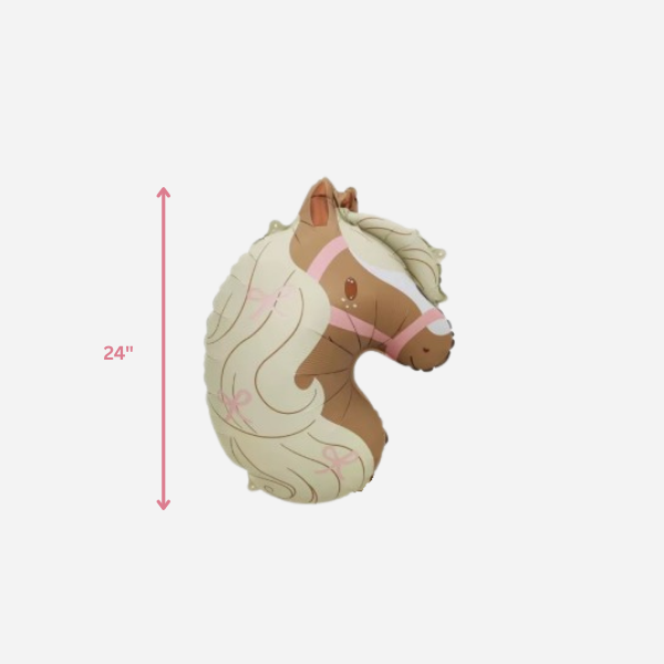 Horse Foil Balloon Partybarco Horse Foil Balloon Bonjour Fete - Party Supplies