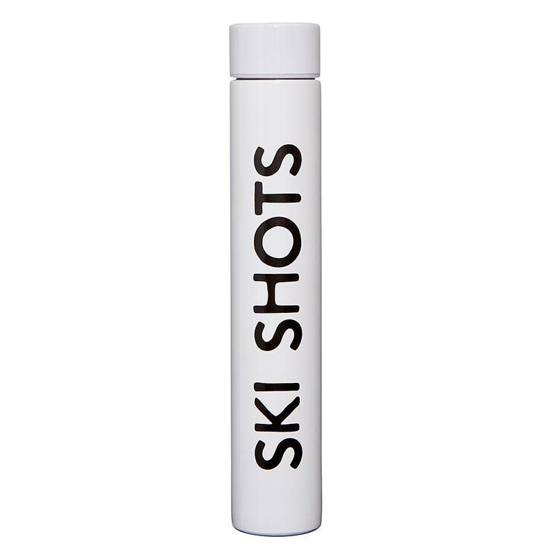 Face To Face Stainless Steel Flask - Ski Shots Santa Barbara Design Studio by Creative Brands Face To Face Stainless Steel Flask - Ski Shots Bonjour Fete - Party Supplies