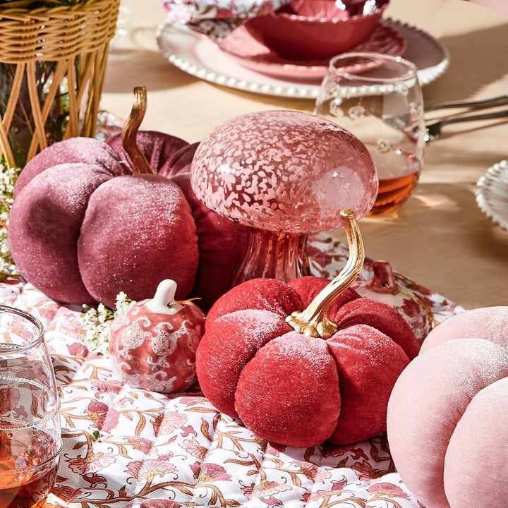 Autumn Blush Plush Pumpkin Set Bonjour Fete Party Supplies Thanksgiving Home Decor