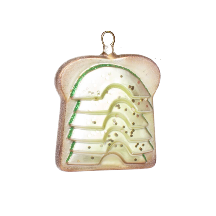 AVOCADO TOAST CHRISTMAS ORNAMENT 8 Oak Lane Christmas Ornament Bonjour Fete - Party Supplies