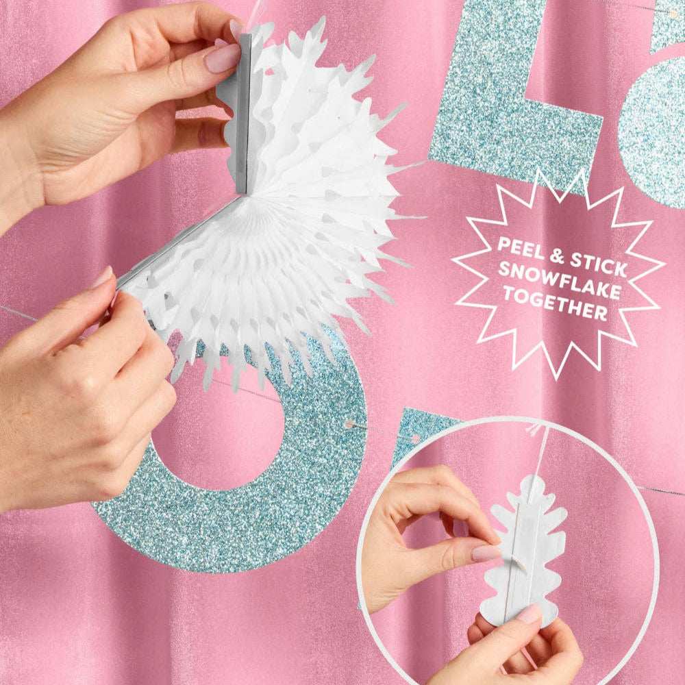LAST TOAST ON THE SLOPES BANNER xo, Fetti Garlands & Banners LAST TOAST ON THE SLOPES BANNER Bonjour Fete - Party Supplies
