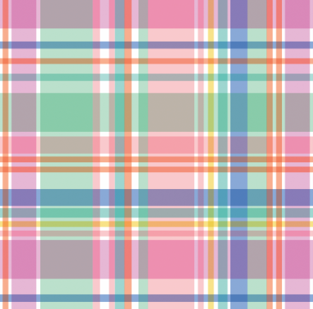 BLOOMING PLAID LADY DOG BOW The Foggy Dog BLOOMING PLAID LADY DOG BOW Bonjour Fete - Party Supplies