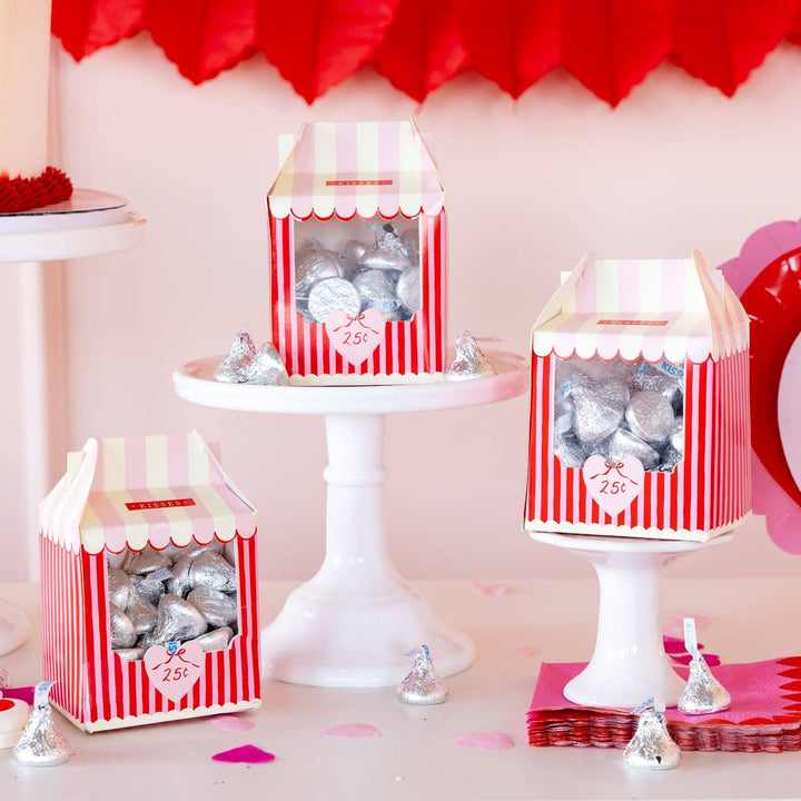 VAL1206 - Kissing Booth Treat Boxes My Mind’s Eye VAL1206 - Kissing Booth Treat Boxes Bonjour Fete - Party Supplies