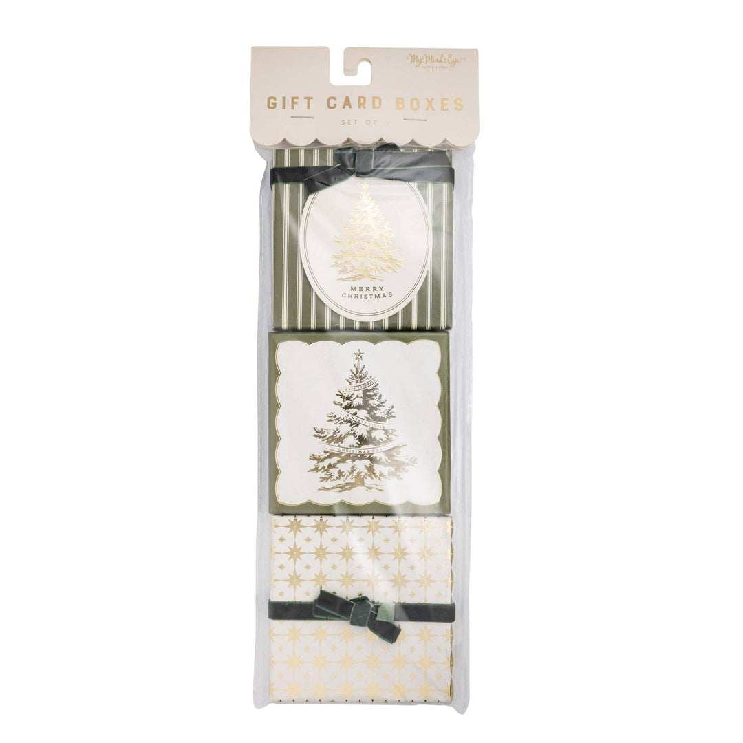 PLGC118 - Gold Trees Gift Card Boxes My Mind’s Eye PLGC118 - Gold Trees Gift Card Boxes Bonjour Fete - Party Supplies