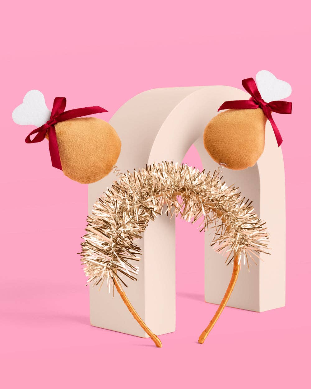 Turkey Leg Thanksgiving Headband - funny fringe gift xo, Fetti Turkey Leg Thanksgiving Headband - funny fringe gift Bonjour Fete - Party Supplies
