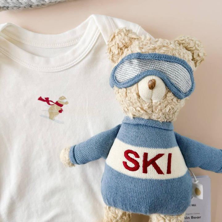 Plush Bear Ski Baby Kids Toy Animal Gift Winter Sport Snow The Blueberry Hill Plush Bear Ski Baby Kids Toy Animal Gift Winter Sport Snow Bonjour Fete - Party Supplies