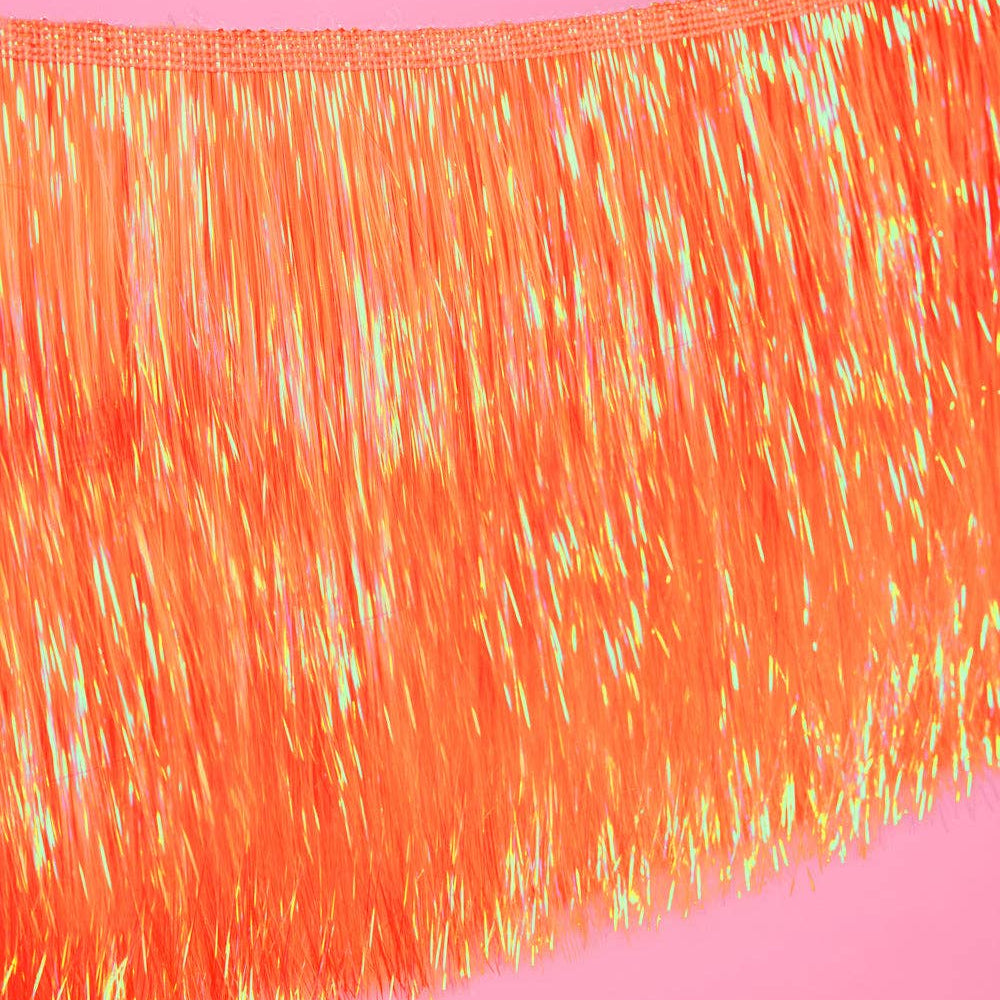 Showgirl Fringe Banner - iridescent banner xo, Fetti Showgirl Fringe Banner - iridescent banner Bonjour Fete - Party Supplies