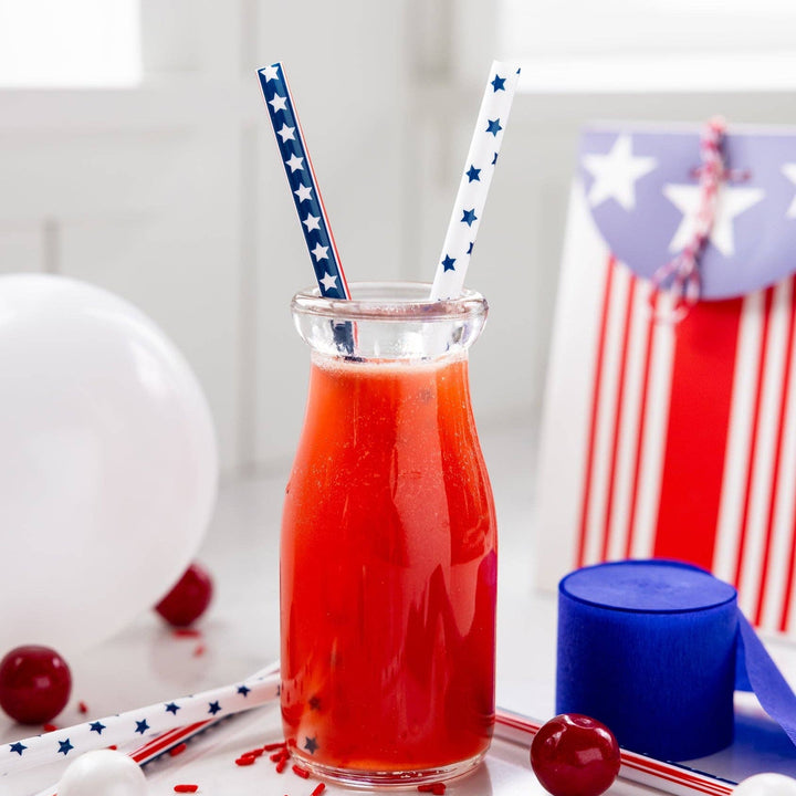 CLASSIC STARS REUSABLE STRAWS My Mind’s Eye Party Straws CLASSIC STARS REUSABLE STRAWS Bonjour Fete - Party Supplies