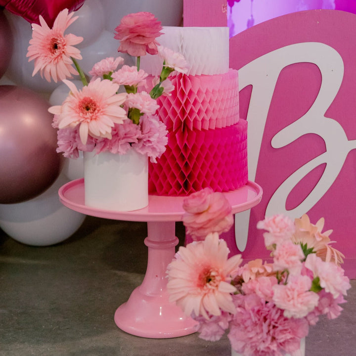 BIRTHDAY CAKE PAPER TABLE DECORATION Slant Collections by Creative Brands Centerpieces Bonjour Fete - Party Supplies