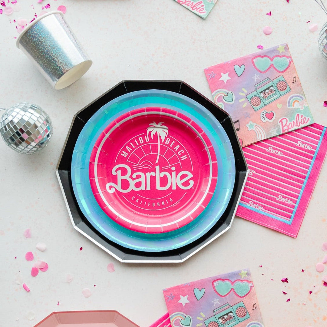 PINK BARBIE LUNCH NAPKINS Amscan Bonjour Fete - Party Supplies