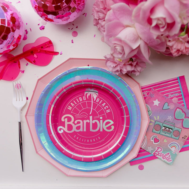 PINK BARBIE LUNCH NAPKINS Amscan Bonjour Fete - Party Supplies