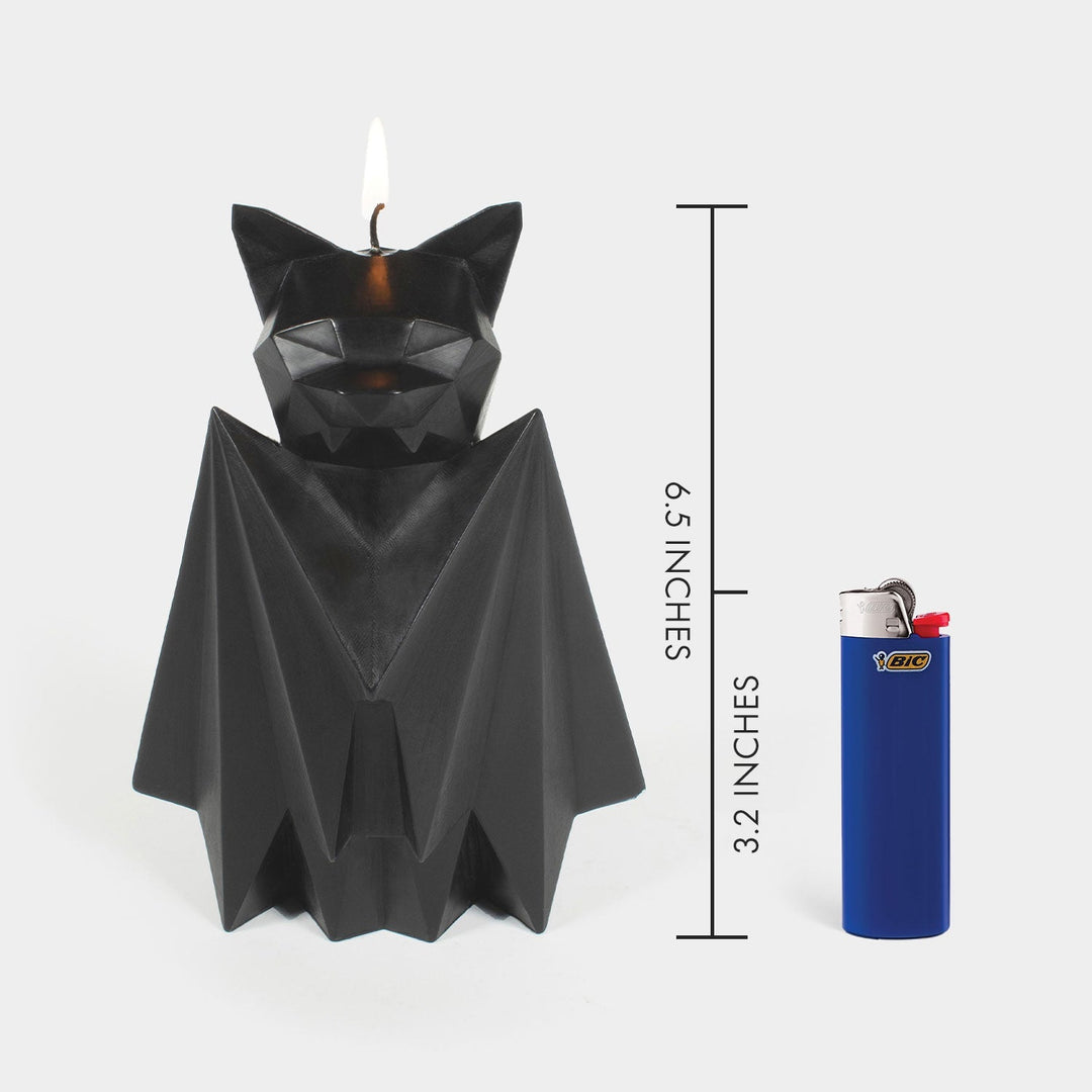 PyroPet Blaka Bat Candle - Black 54Celsius PyroPet Kisa (Bat) PyroPet Blaka Bat Candle - Black Bonjour Fete - Party Supplies