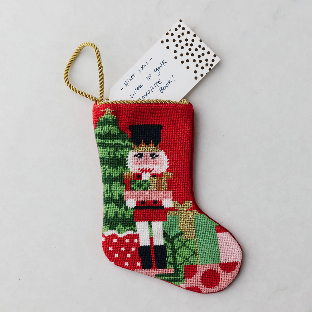 CLASSIC NUTCRACKER BAUBLE STOCKING Bauble Stockings Bauble Stockings Bonjour Fete - Party Supplies