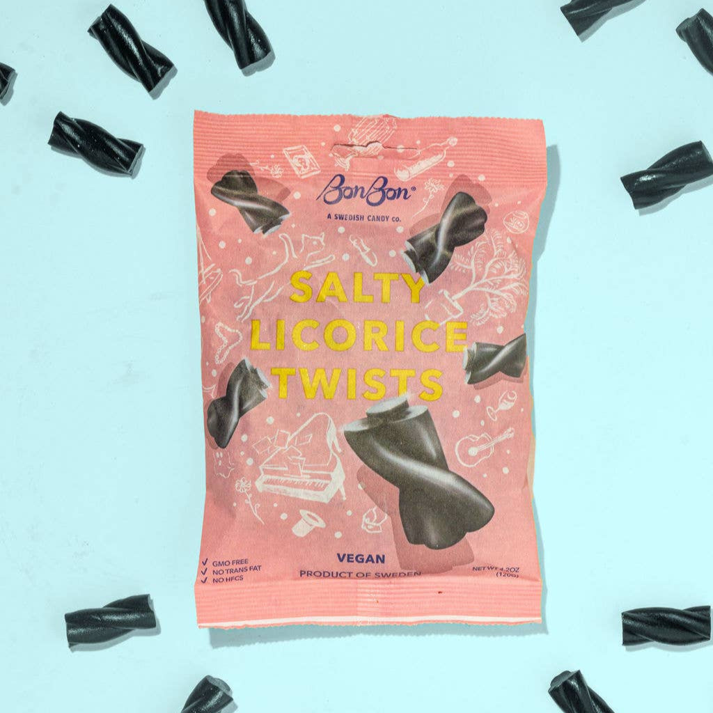 Licorice Twist - Swedish Candy 4.2oz (120g) BonBon NYC Licorice Twist - Swedish Candy 4.2oz (120g) Bonjour Fete - Party Supplies