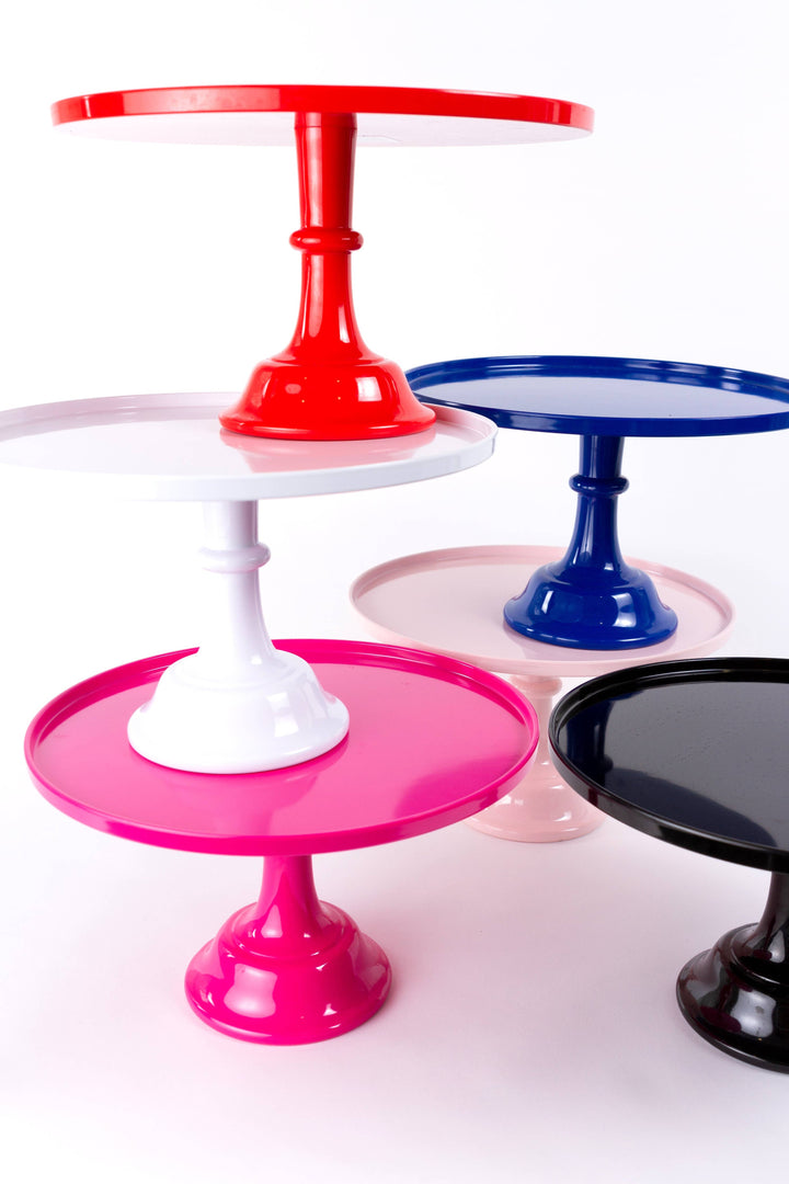 Hot Pink Melamine Cake Stand | Cupcake Stand Sprinkles & Confetti Party Supplies Hot Pink Melamine Cake Stand | Cupcake Stand Bonjour Fete - Party Supplies