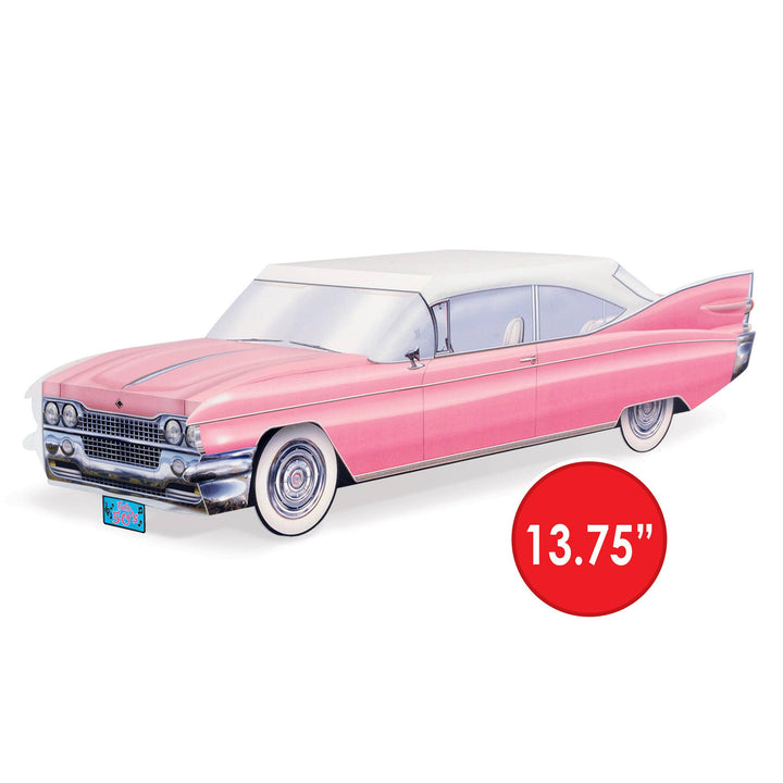 3-D 50's Cruisin' Car 13¾" Centerpiece Beistle 3-D 50's Cruisin' Car 13¾" Centerpiece Bonjour Fete - Party Supplies