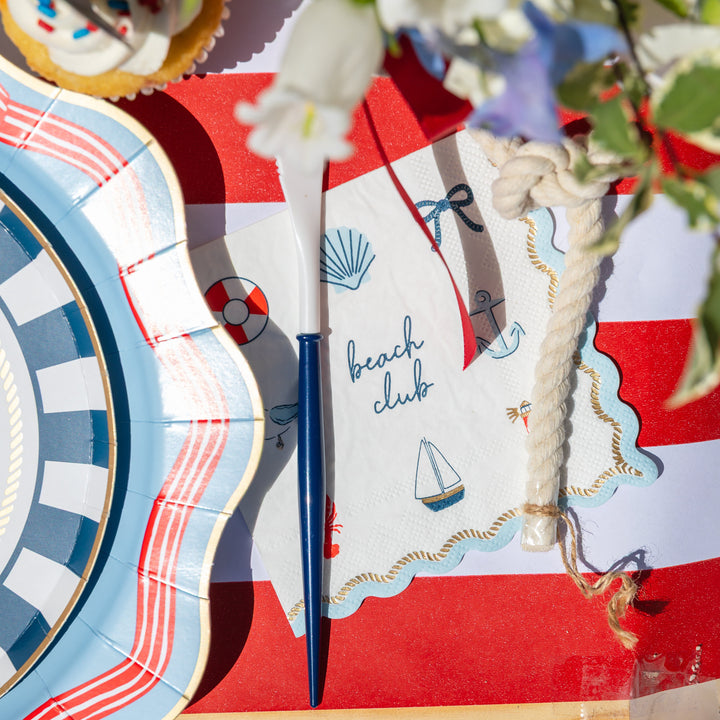 Summer Beach Picnic Sailing-Bonjour Fete Party Supplies