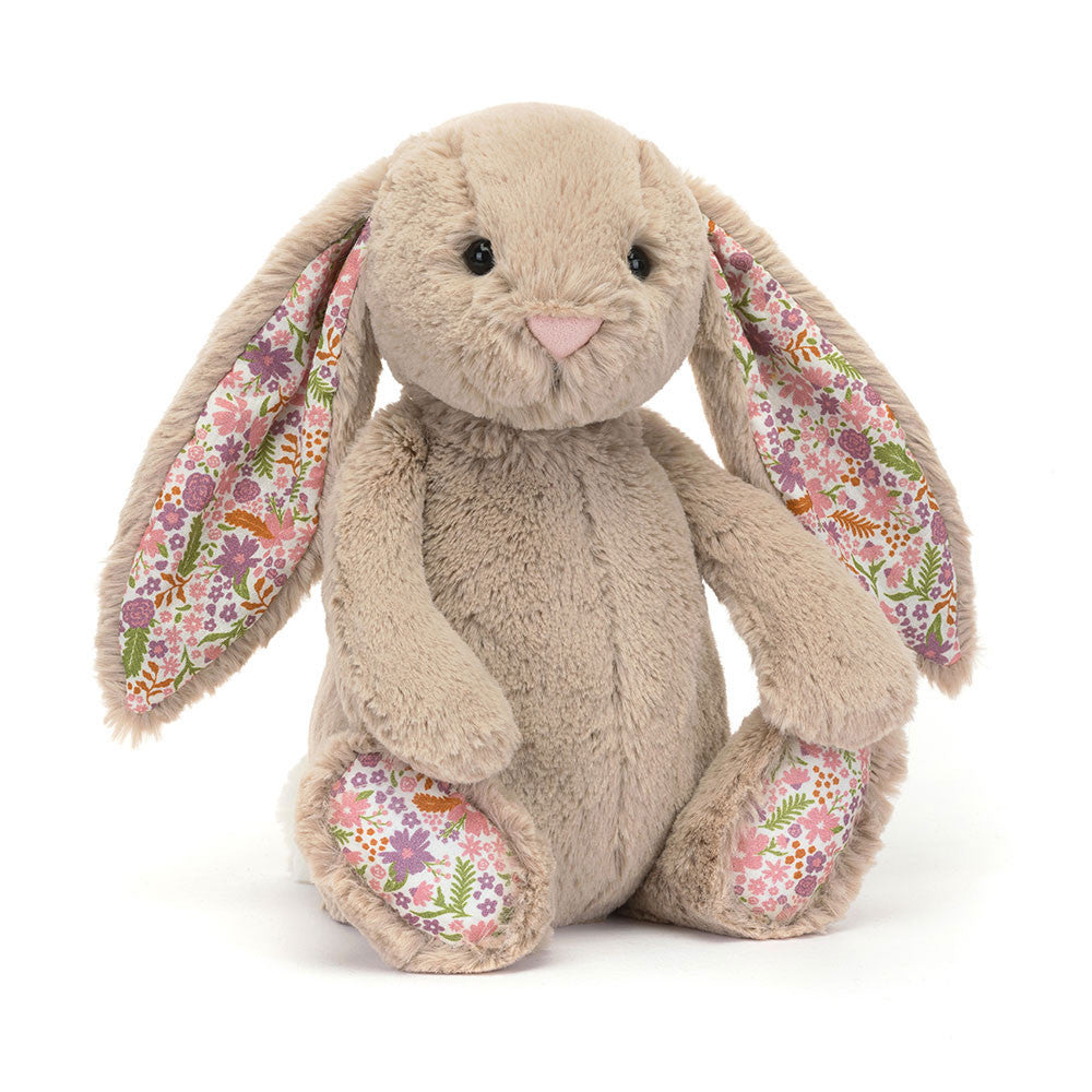 BLOSSOM BEIGE BUNNY BY JELLYCAT Jellycat Stuffed Toy BLOSSOM BEIGE BUNNY BY JELLYCAT Bonjour Fete - Party Supplies
