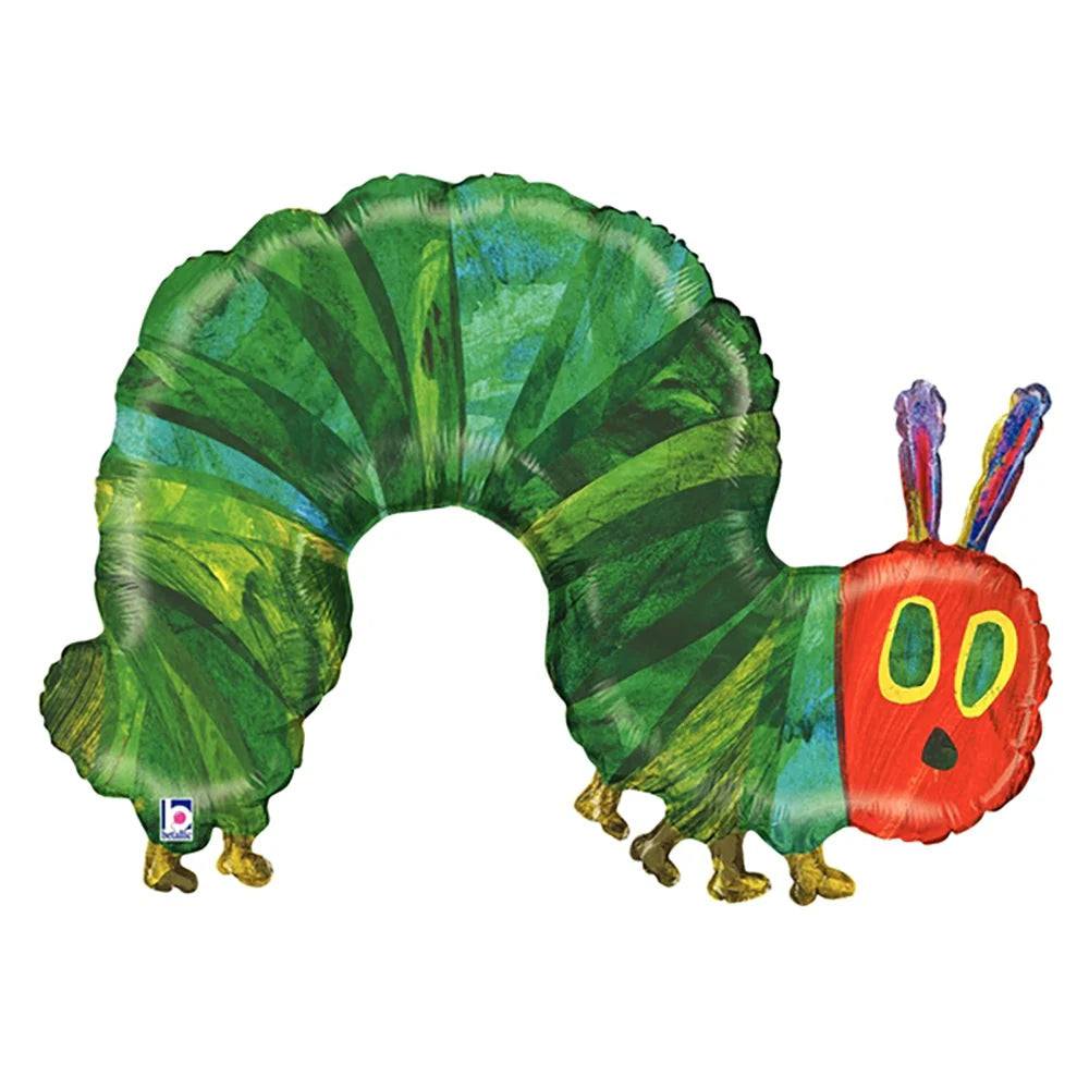 VERY HUNGRY CATERPILLAR BALLOON LA Balloons Balloons VERY HUNGRY CATERPILLAR BALLOON Bonjour Fete - Party Supplies