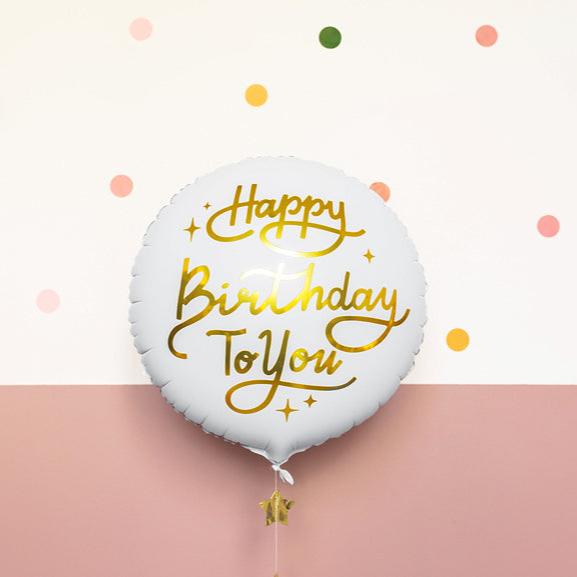HAPPY BIRTHDAY TO YOU FOIL BALLOON Party Deco Balloons HAPPY BIRTHDAY TO YOU FOIL BALLOON Bonjour Fete - Party Supplies