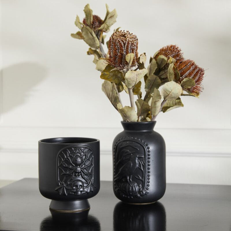 BLACK MAGIC POT Accent Decor Halloween Home Decor BLACK MAGIC POT Bonjour Fete - Party Supplies