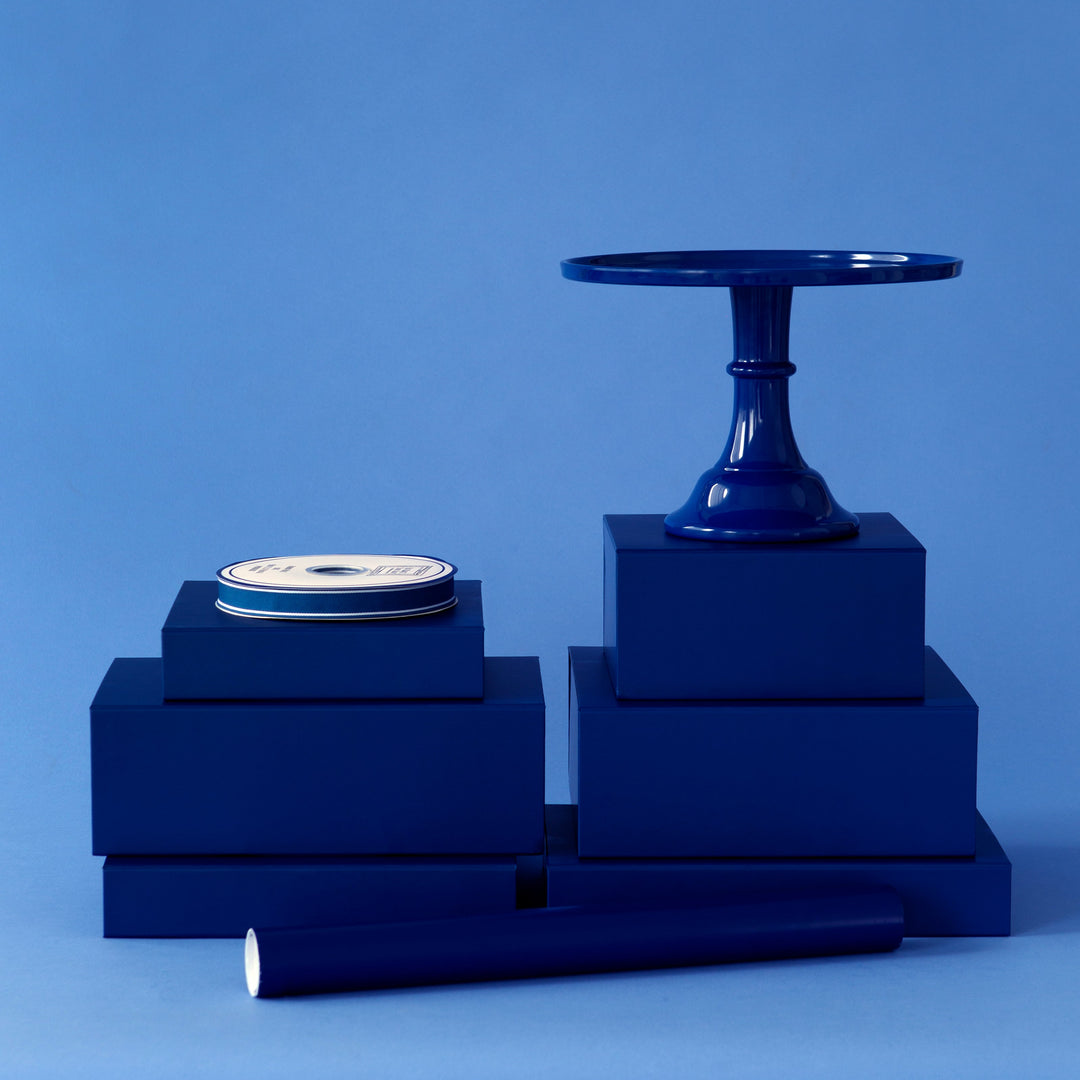 Navy Blue Riser for Desserts- Bonjour Fete Party Supplies