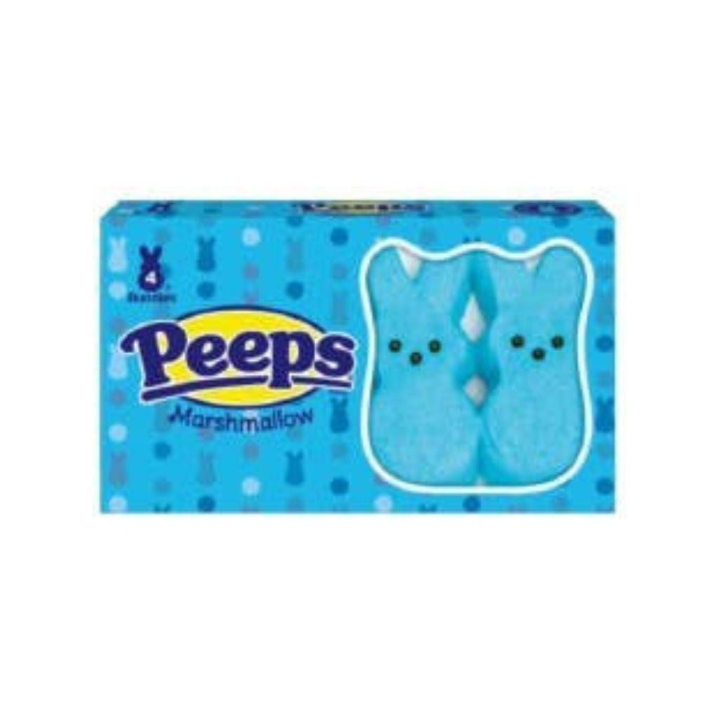 BLUE PEEPS MARSHMALLOW BUNNIES Grandpa Joe's Candy Shop Easter Candy Bonjour Fete - Party Supplies
