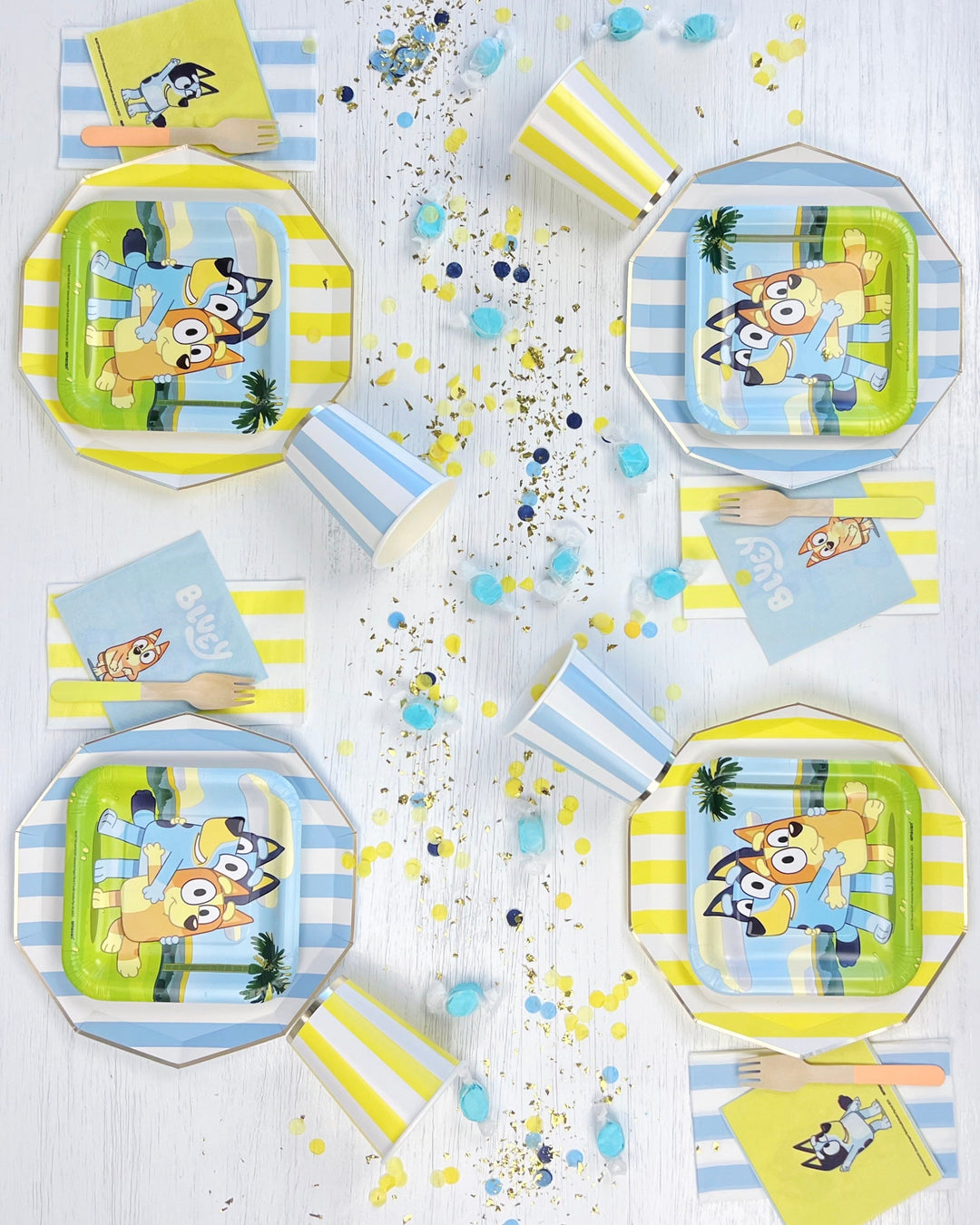 bluey party theme party supplies bluey characters bluey show