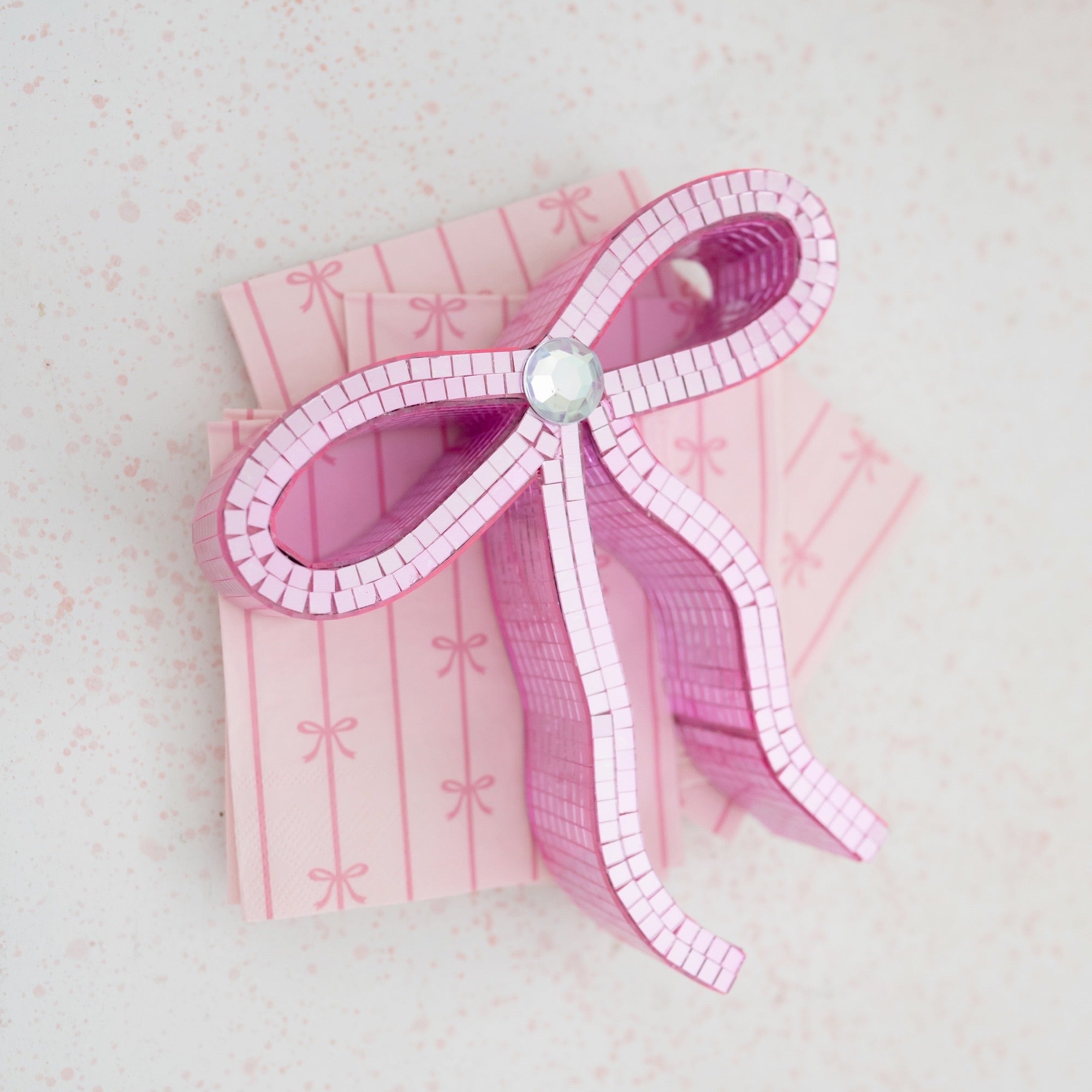 Bonjour Fête Bow Napkins - Thumbnail 3