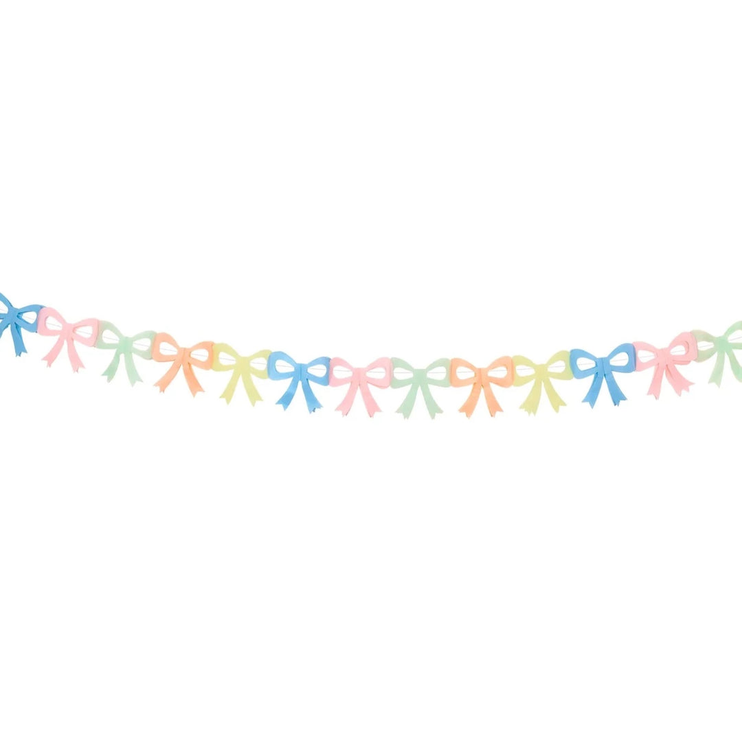 Bow Tissue Paper Garland Bonjour Fete Party Supplies Garlands & Banners