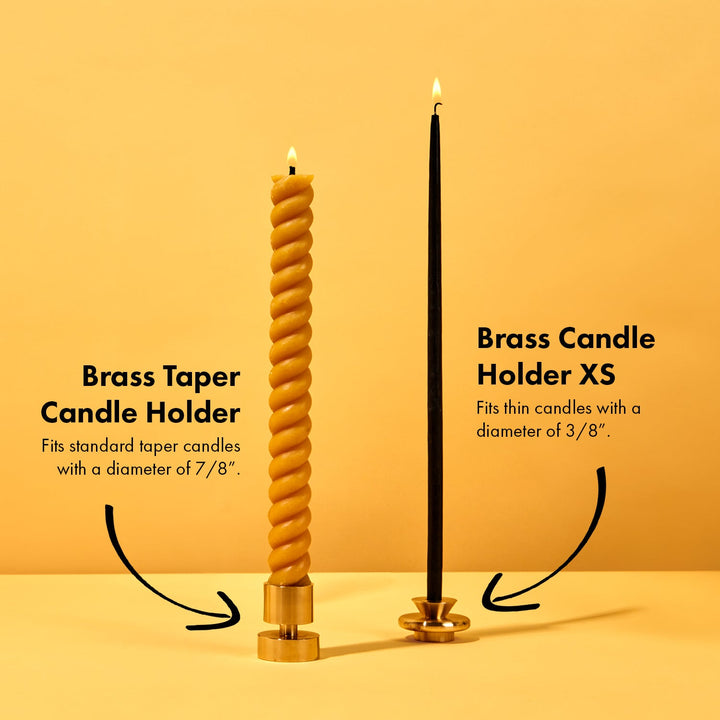 Brass Taper Candle Holder