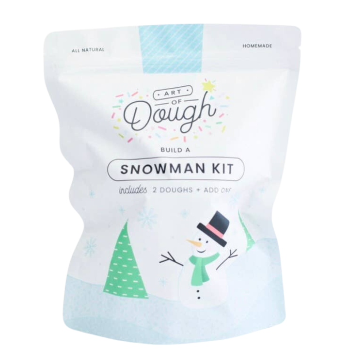 BUILD A SNOWMAN DOUGH KIT Art of Dough Bonjour Fete - Party Supplies