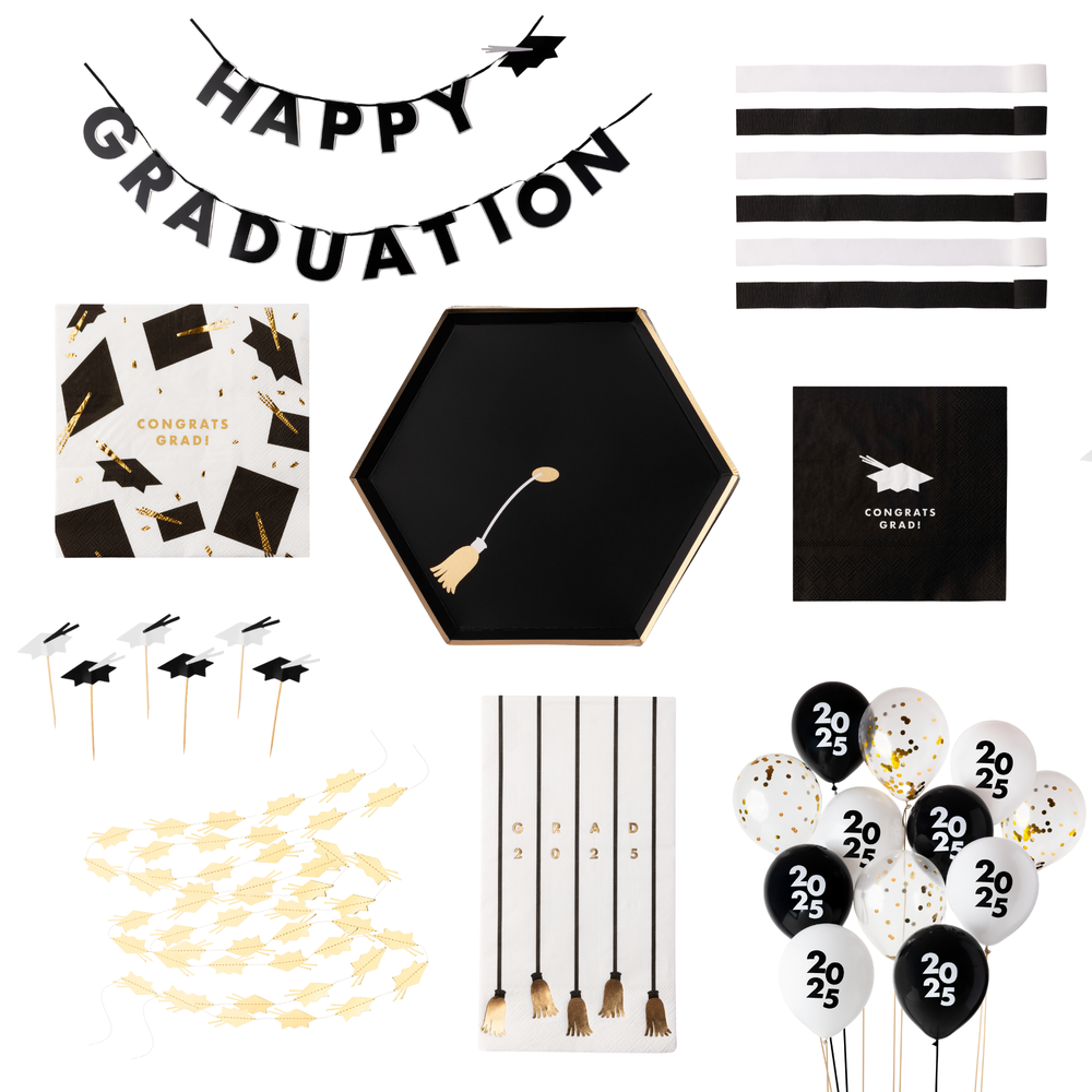 2025 BONJOUR FÊTE GRADUATION COLLECTION Bonjour Fête  2025 BONJOUR FÊTE GRADUATION COLLECTION Bonjour Fete - Party Supplies