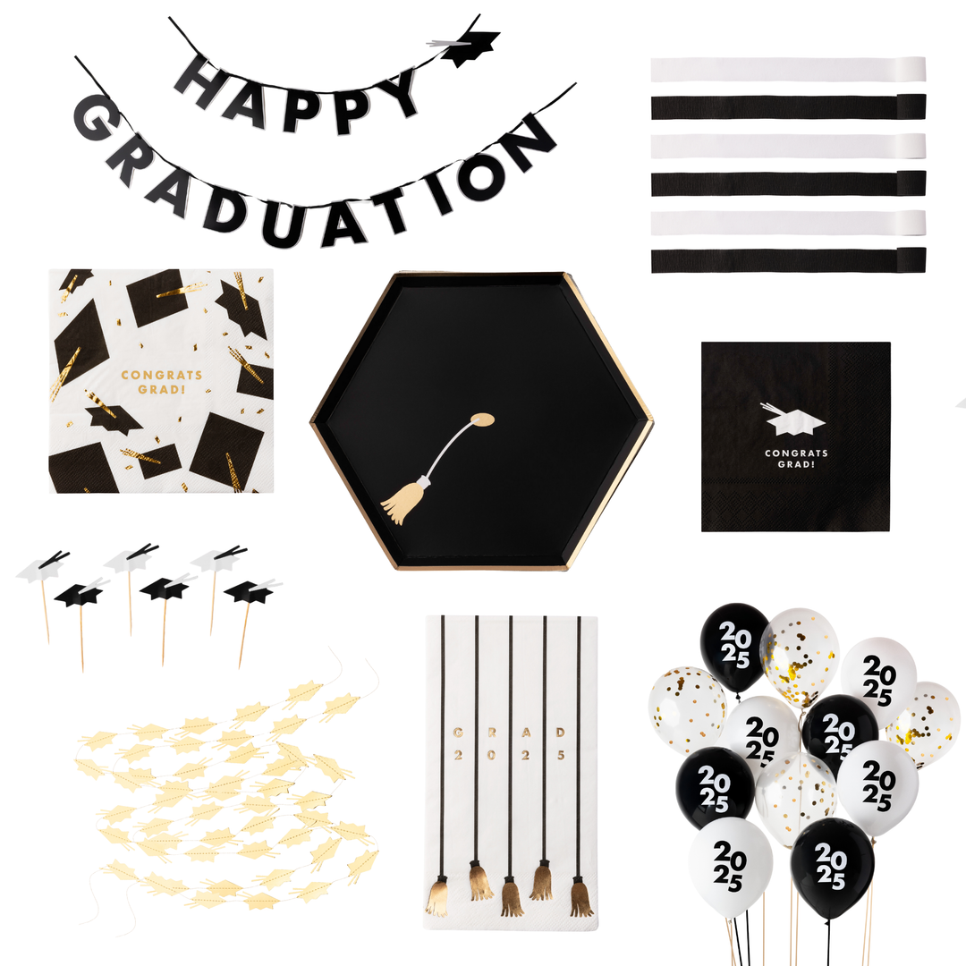 2025 BONJOUR FÊTE GRADUATION COLLECTION Bonjour Fête  2025 BONJOUR FÊTE GRADUATION COLLECTION Bonjour Fete - Party Supplies